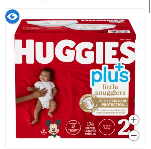 Couches Huggies - Taille2