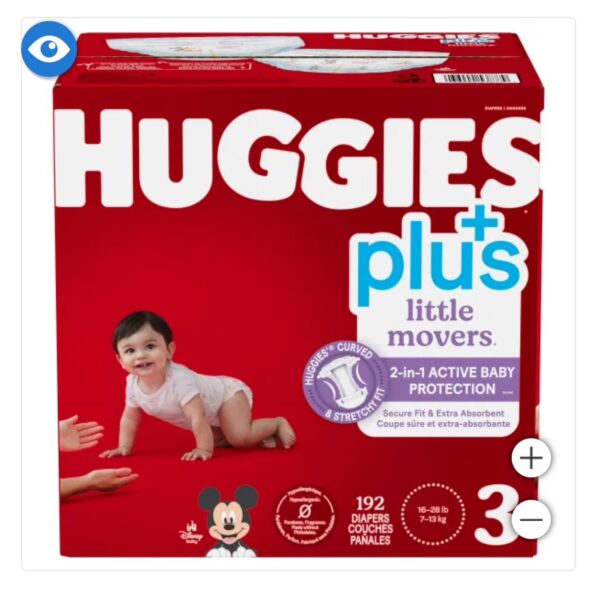 Couches Huggies - Taille3