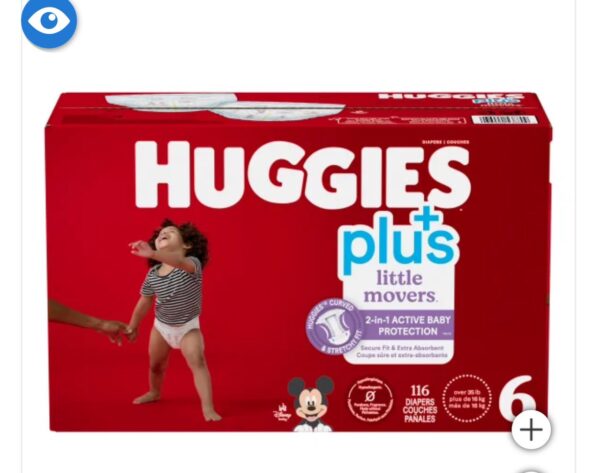 Couches Huggies - Taille6