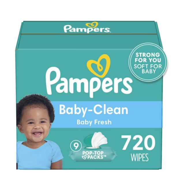 Pampers Sensitive 720 lingettes