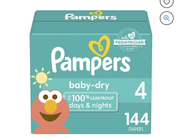 Couches Pampers - Taille 4