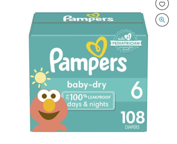 Couches Pampers - Taille 6
